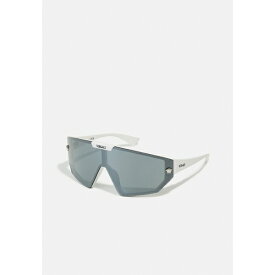 ヴェルサーチ レディース サングラス＆アイウェア アクセサリー UNISEX - Sunglasses - white/dark grey