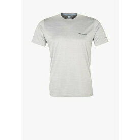 コロンビア メンズ バスケットボール スポーツ RULES￠ SHORT SLEEVE - Sports T-shirt - mottled light grey