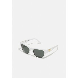 ヴェルサーチ メンズ サングラス・アイウェア アクセサリー UNISEX - Sunglasses - white/dark grey