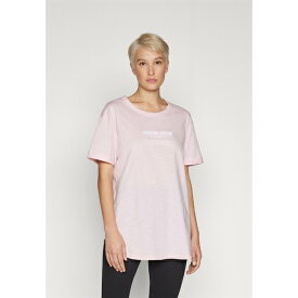 ゲス レディース フィットネス スポーツ LEAH - Print T-shirt - dragon pink