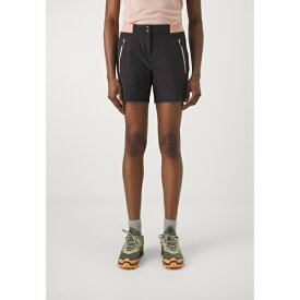 ファウデ レディース フィットネス スポーツ WOMENS SCOPI - Outdoor shorts - black/soft rose