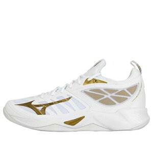 Mizuno �~�Y�m �����Y �X�j�[�J�[ �yMizuno Wave Dimension Mid 'White Gold' V1GC224068�z �T�C�Y US_9.5(27.5cm)
