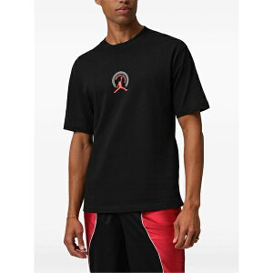 �W���[�_�� �����Y T�V���c �g�b�v�X Broken records graphic t-shirt Black