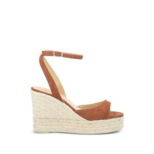 �J�X�^�j�G�[�� ���f�B�[�X �T���_�� �V���[�Y Brook suede wedge espadrilles Orange