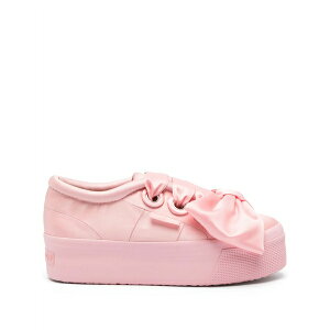�r�N�^�[�A���h�����t ���f�B�[�X �X�j�[�J�[ �V���[�Y X superga bow-detail sneakers Pink