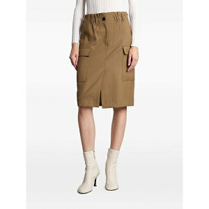 �C�� ���f�B�[�X �X�J�[�g �{�g���X Carrie pocket midi skirt Brown