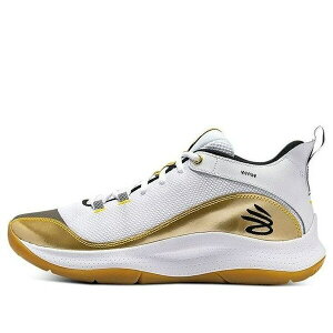 Under Armour A_[A[}[ Y Xj[J[ yUnder Armour 3Z5 NM 'White Metallic Gold' 3024764-106z TCY US_7.5(25.5cm)