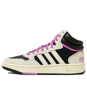 adidas AfB_X Y Xj[J[ yadidas Hoops 3.0 'Black White Purple' HP6904z TCY US_M_4