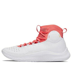 Under Armour A_[A[}[ Y Xj[J[ yUnder Armour Curry 4 FloTro 'White Red' 3024861-100z TCY US_9.5(27.5cm)