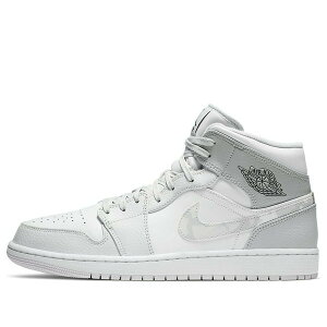 Air Jordan W[_ Y Xj[J[ yAir Jordan 1 Mid 'Swoosh Logo - Grey Camo' DC9035-100z TCY US_8(26.0cm)