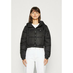 g~[qtBK[ fB[X WPbgu] AE^[ TJW HOODED PUFFER - Winter jacket - black