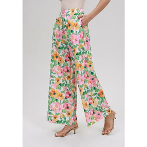 �A���i �t�B�[���h ���f�B�[�X �J�W���A���p���c �{�g���X Trousers - white,multi-coloured