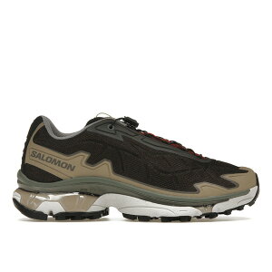 Salomon �T������ �����Y �X�j�[�J�[ �ySalomon Advanced XT-Slate Wood Wood�z �T�C�Y US_10(28.0cm) Black Coffee/Biking Red/Quiet Shade