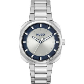 フューゴ メンズ 腕時計 アクセサリー Mens HUGO #SHRILL Stainless Steel Watch