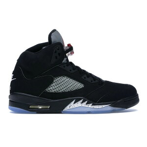 Jordan �W���[�_�� �����Y �X�j�[�J�[ �yJordan 5 Retro Black Metallic (2016)�z �T�C�Y US_M_13 Black/Fire Red-Metallic Silver-White