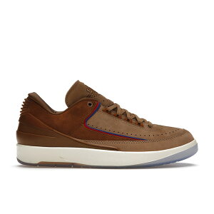 Jordan �W���[�_�� �����Y �X�j�[�J�[ �yJordan 2 Retro Low Two 18�z �T�C�Y US_8.5(26.5cm) Rocky Tan/British Tan-Gym Red-Team Royal