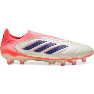 adidas �A�f�B�_�X �����Y �X�j�[�J�[ �yadidas Copa Pure 3 Elite Laceless FG Coral Blaze Pack�z �T�C�Y US_8.5(26.5cm) Off White/Lucid Blue/Signal Coral
