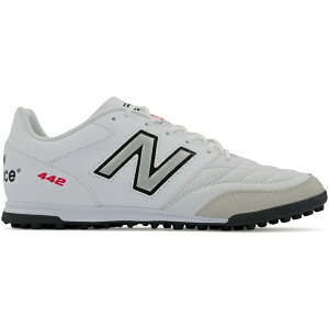 New Balance �j���[�o�����X �����Y �X�j�[�J�[ �yNew Balance 442 v2 Team TF White Black�z �T�C�Y US_9.5(27.5cm) White/Black