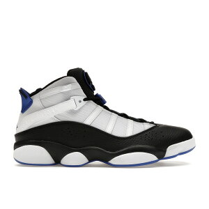 Jordan �W���[�_�� �����Y �X�j�[�J�[ �yJordan 6 Rings Game Royal�z �T�C�Y US_M_13 White/Black-Game Royal