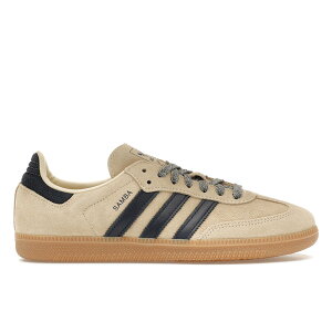 adidas �A�f�B�_�X �����Y �X�j�[�J�[ �yadidas Samba OG Warm Vanilla Night Indigo�z �T�C�Y US_9.5(27.5cm) Warm Vanilla/Night Indigo/Bold Gold