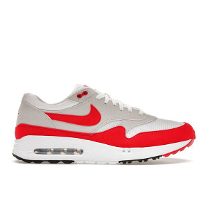 Nike �i�C�L �����Y �X�j�[�J�[ �yNike Air Max 1 '86 OG Golf Big Bubble Sport Red�z �T�C�Y US_7.5(25.5cm) White/Neutral Grey/Black/University Red