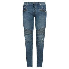 【送料無料】 バルマン メンズ デニムパンツ ボトムス Denim pants Blue