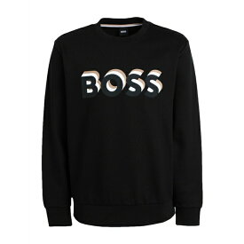 【送料無料】 ボス メンズ パーカー・スウェットシャツ アウター Sweatshirts Black