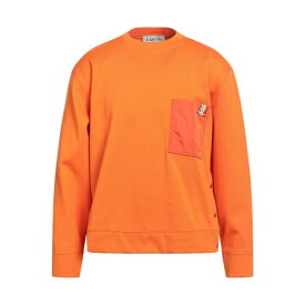 【送料無料】 ランバン メンズ パーカー・スウェットシャツ アウター Sweatshirts Orange