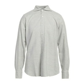 【送料無料】 フィナモレ 1925 メンズ シャツ トップス Shirts Grey