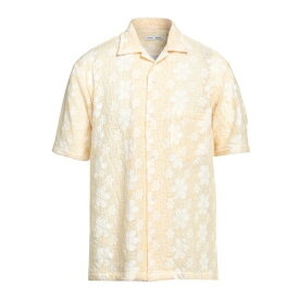 【送料無料】 コモン スウェーデン メンズ シャツ トップス Shirts Light yellow