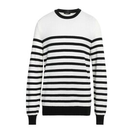 【送料無料】 バルマン メンズ ニット&セーター アウター Sweaters Ivory