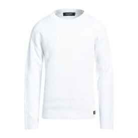 【送料無料】 ディースクエアード メンズ ニット&セーター アウター Sweaters White