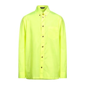 【送料無料】 ヴェルサーチ メンズ シャツ トップス Shirts Yellow