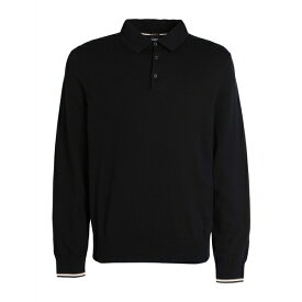 【送料無料】 ボス メンズ ニット&セーター アウター Sweaters Black