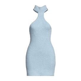 【送料無料】 ジーシーディーエス レディース ワンピース トップス Mini dresses Sky blue