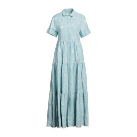 【送料無料】 アーデム レディース ワンピース トップス Maxi dresses Sky blue