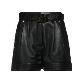 【送料無料】 バルマン レディース カジュアルパンツ ボトムス Shorts & Bermuda Shorts Black