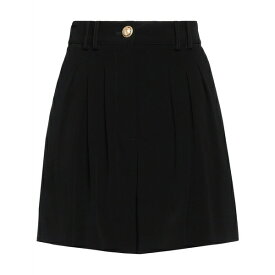 【送料無料】 バルマン レディース カジュアルパンツ ボトムス Shorts & Bermuda Shorts Black