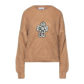 【送料無料】 オーディー エト アモー レディース ニット&セーター アウター Sweaters Camel