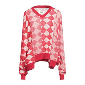 【送料無料】 マルタンマルジェラ レディース ニット&セーター アウター Sweaters Red