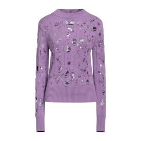 【送料無料】 エムエスジイエム レディース ニット&セーター アウター Sweaters Light purple