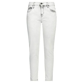 【送料無料】 ヤコブ コーエン レディース デニムパンツ ボトムス Jeans Off white