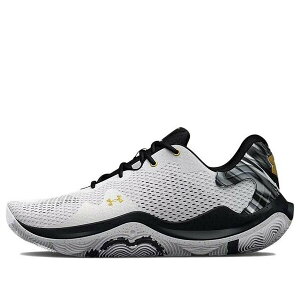 Under Armour A_[A[}[ Y Xj[J[ yUnder Armour Spawn 4 'Printed - White Black' 3025345-100z TCY US_7.5(25.5cm)