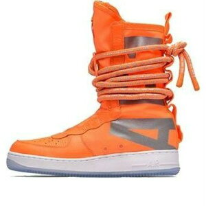 Nike �i�C�L �����Y �X�j�[�J�[ �yNike SF Air Force 1 High 'Total Orange' AA1128-800�z �T�C�Y US_9(27.0cm)