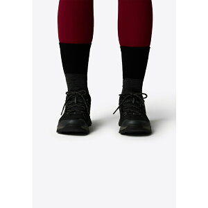 m[XtFCX fB[X tBbglX X|[c HEDGEHOG GORE-TEX - Hiking shoes - tnf black asphalt grey