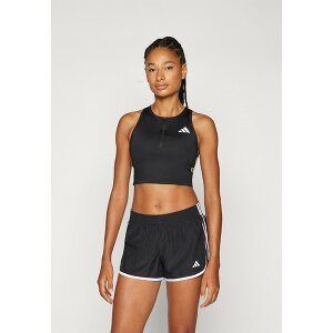 AfB_X fB[X ejX X|[c ADIZERO CROP - Top - black