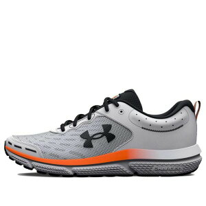 Under Armour A_[A[}[ Y Xj[J[ yUnder Armour Charged Assert 10 'White Black Orange' 3026175-101z TCY US_10(28.0cm)