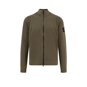 Xg[ACh Y jbg&Z[^[ AE^[ Certified Virgin Wool Cardigan Military Green