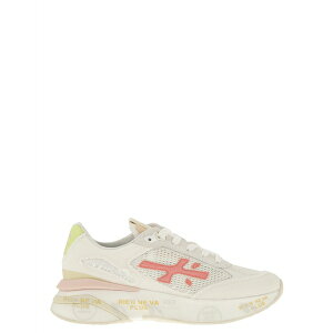 v~A[^ fB[X Xj[J[ V[Y 'moerund' Sneakers White/pink