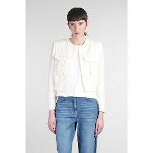 C fB[X WPbgu] AE^[ Siname Casual Jacket In Beige Polyester beige